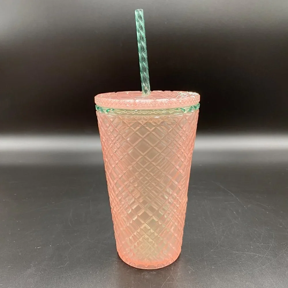 Starbucks Pink Pearl Jeweled 16oz Tumbler